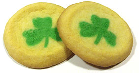 Shamrock cookies