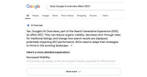 Google Ai Overview